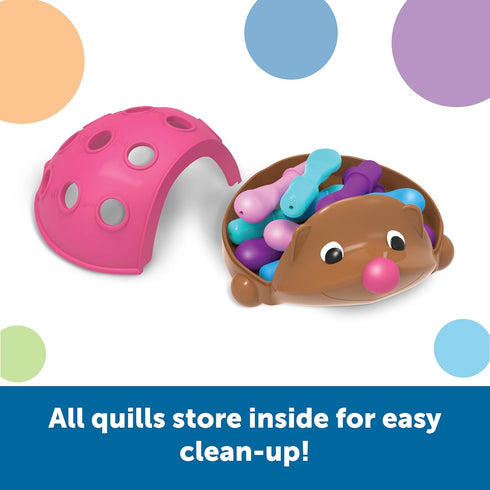 Learning Resources Spike The Fine Motor Hedgehog - 14 Pieces, Educational Toy for Toddlers, Montessori Toys