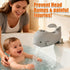 Skyroku Toddler Faucet Extender & Blue Bathtub Spout Cover, Sink Extender with Temperature Sensor for Bathroom Sinks