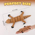 GemmiCho 3D 5.7" 3D 5-7 4-6 8-12 Printed Animals, Articulated Otter Toy, Printed Toys for Stress Relief, Animals