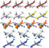 YongnKids 18 Pack Diecast Airplane Toys Set for Toddlers, Aircraft Plane Toy for Boys Girls 3-7 Years Old