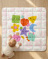 Baby Play Mat, Foldable Play Mats for Floor, 50x50 Inches Crawling Mat