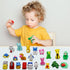 72 Pcs Assorted Animal Pencil Erasers - Mini Desk Pets, Bulk Gifts for Classroom Prizes, Goodie Bag Fillers