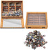 Miniature Book Boxes Display Case Cabinet Anxiety Relief Books Shaking Bookshelf Toy