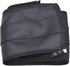 Fdit PU Baby Stroller Handle Cover, Removable Zipper Protector Sleeve for Armrest, Black