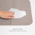 Ubbi On-The-Go Diaper Changing Baby Mat, Soft and Comfortable Diaper Bag Accessory Must Have for Newborns, Easy