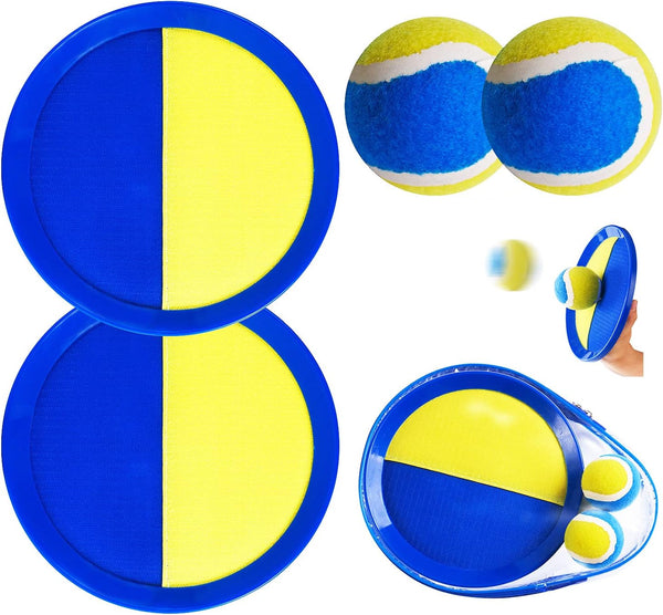 Catch Ball Game for Kids, Beach Toys Backyard Toss and Catch Games, Upgraded Sticky Balls for Family Outside Fun