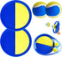 Catch Ball Game for Kids, Beach Toys Backyard Toss and Catch Games, Upgraded Sticky Balls for Family Outside Fun