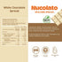 12.3 oz 350 NUCOLATO | White Chocolate Spread | - g | Keto Friendly - No Sugar Added | Best Low Carb Dessert - Food