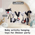 Koty Infant Baby Spiral Plush Activity Car Seat Toys for Stroller Bar, Pram, Crib with Music Box, BB Squeaker & Rattles
