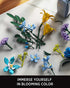 Set (902 NF10337) Nifeliz Wildflower Bouquet with Vase Model Toy, Botanical Building for Adults, Flower Arrangement