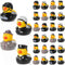 Deekin 50 Pcs Police Rubber Ducks, 2 Inch Police Party Favors for Police Birthday Party Decorations