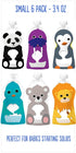 Squooshi Reusable Baby Food Pouches for Toddlers, BPA Free, Freezer Safe, Refillable for Applesauce Yogurt, 6 Pack