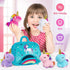 18 5 Set, 2 3 4 5 6 7 8 KMUYSL Toys for Months+ Year Old Girls, Plush Stuffed Animal with Unicorn Babies in Plush Bag