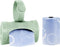 Ubbi On-the-Go Diaper Bag Dispenser for Travel, Retractable Must Have for Newborns, Baby Accessory (Sage Green)
