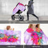 Zhbvncp Hawaiian Tropical Neon Pineapple Baby Car Seat Cover & Breastfeeding Nursing Cover - Breathable Stretch Fabric