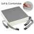Booster Seat for Kitchen Chair - PU Waterproof Toddler Booster for Dining Table, Portable Travel Increasing Cushion