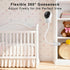 VIKOBESS Baby Monitor Mount, Flexible Camera Holder for Eufy Spaceview, Spaceview Pro, Spaceview S, Also Compatible