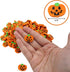 144 Pcs Halloween Pumpkin Erasers for Kids, Mini Jack-O’-Lantern Party Favors, Non-Candy Treats