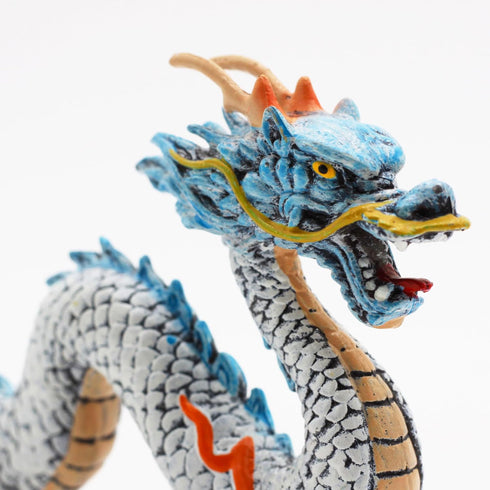 Gemini&Genius Chinese Dragon Toys - 2024 Year of The Sea Dragon Mascot Action Figures for Spring Festival