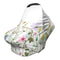 Schgap Wildflowers Car Seat Covers for Baby, Nursing Cover Breastfeeding Baby Carrier Covers