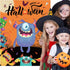 Halloween Party Games Pin Eye on The Monster Game, Reusable Halloween Party Favor Supplies for Kids