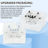 CutiePlusU Extra Large DIY Big Shield Pacifier - White