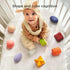 TUMAMA Baby Sensory Ball Set, Soft Textured Squeeze Balls, Montessori Toys, Easter Egg for Babies 3-12 Months