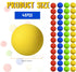 Sumind 48 Pieces Foam Balls, Soft Foam Bullet Replacement Refill Pack for Blasters Guns, Birthday Party Favors, Red,