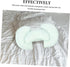 Healifty Multi-Functional Cooling Pregnancy Waist Pillow for Side Sleeping Soft Maternity Support Cushion Detachable