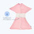 0.8 (4-8 SleepingBaby Zipadee-Zip Fleece Transition Swaddle - Arms-Out Wearable Blanket for Baby Sleep, Soft Breathable