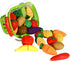 Playset (32 Playkidz: Fruit and Vegetables Basket Pretend Play Kitchen Food Educational with Toy Knife, Cutting Board