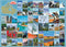 Cobble Hill 1000 Piece Puzzle - National Parks and Reserves of Canada with Sample Poster Included