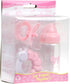 Set 15" 2+ Pink Baby Doll Bottle, Rattle & Pacifier | JC Toys - for Keeps Playtime! | Fits Many Dolls up to | Play