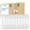 TRILINK Cabinet Locks for Babies - 10 Pack Baby Proofing Safety Locks for Cabinets, Fridge, Strong Adhesive, No Drilling