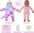 15 Inch 3+ BABESIDE Black Baby Dolls, Realistic Cute Soft Body Baby Doll Real Life Baby Dolls with Accessories for Year