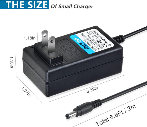 PwrON 12V AC to DC Adapter Replacement for Mamaroo Models - Compatible with 4moms mamaRoo 4 Infant Seat