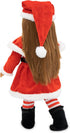 Eimmie 18 Inch Sets 18 Playtime by Doll Clothes and Accessories - Christmas Holiday Dress with Matching Santa Hat