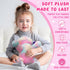 REUCLOTHIM Axolotl Plush Toy,Soft Cute Axolotl Stuffed Animal Plushies,Axolotl Stuffed Animal Toy for Kids, Cute