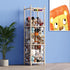 Stuffed Animal Storage, 57" Tall Wooden Toy Organizer with 3D Sign, Upgraded