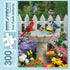 Bits and Pieces 300 Piece Jigsaw Puzzle for Adults, Summer Garden Friends by Artist Alan Giana