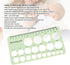 Nurnesy 1.5m Nipple Ruler, Flexible Silicone Breast Flange Measurement Tool for Breast Pump Flange Sizing, Postpartum