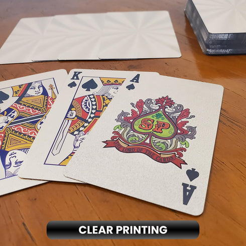 Pack Unique Starflare Waterproof Playing Cards - Premium of Cool Plastic Playing Cards Professional Deck Fancy Themed