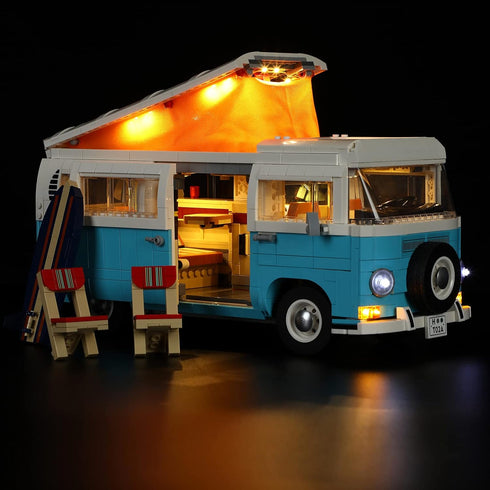 LIGHTAILING LED Lighting Kit for Lego 10279 T2 Camper-Van Model - Compatible LED Light Set (Model Not Included)