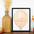 XIHIRCD Baby Announcement Sign, Premium Poplar Plywood Balloon Shape Baby Birth Announcement Sign Baby Hospital