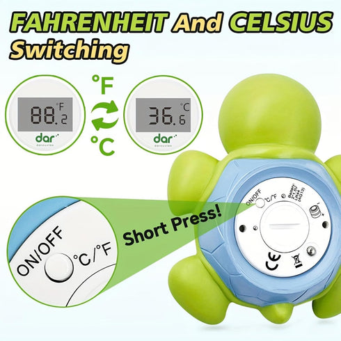 Generic Bathtub Temperature Thermographer - Digital Water Temperature Monitor, Bath Warning Thermographer |