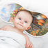 YETTASBIN Filled Pumpkins Muslin Baby Burp Cloth, Super Soft Absorbent Cotton Burp Rag Baby Bibs Feeding Cloth