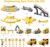 3 4 5 6 2PCS 4 2 3 4 5 6+ iHaHa Toddlers Construction Race Tracks Toys Gifts for Years Old Boys Kids, Electric Race
