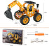 Erector Sets Metal Assembly Toys Model Excavator Kits for STEM Projects, Birthday Gifts for Kids 8-16