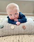 Crane Rainbow Decorative Quilted Baby Pillow