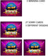Casino Night Party Gambling Scratch Off Game Cards Slot Machine - Business Prize Drawings - Drawing Tickets Raffles - 30 Pack